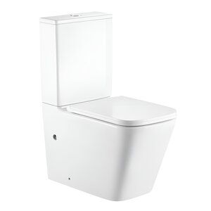 Изображение товара Унитаз SantiLine, безободковый, сиденье микролифт, смыв торнадо, цвет белый, SL-5028