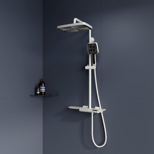 Изображение товара Душевая система RGW Shower Panels 51140134-03 SP-34W, термостатическая, цвет белый