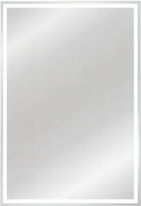 Изображение товара Зеркальный шкаф Style Line Квартет, 50 х 80 см, с LED-подсветкой и сенсорным выключателем, белый, СС-00002382