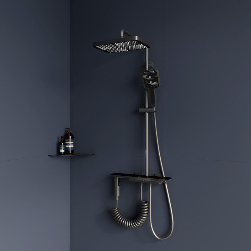 Изображение товара Душевая система RGW Shower Panels 51140135-11 SP-35Gr, термостатическая, цвет серый