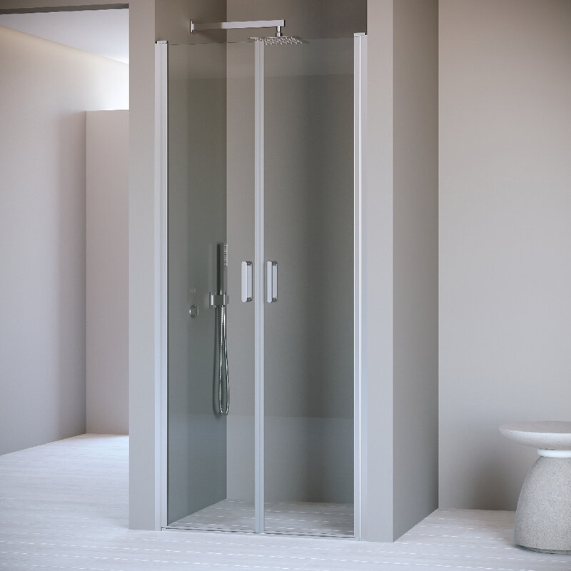 Изображение товара Душевая дверь RGW PA-104 в нишу 80 см с прозрачным стеклом и хромированным профилем