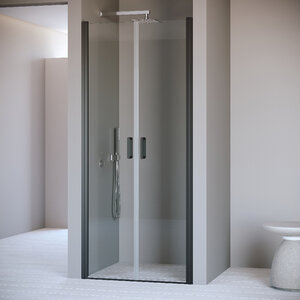 Изображение товара Душевая дверь в нишу RGW Passage PA-104B 060810408-14, 80 см, стекло прозрачное, профиль черный