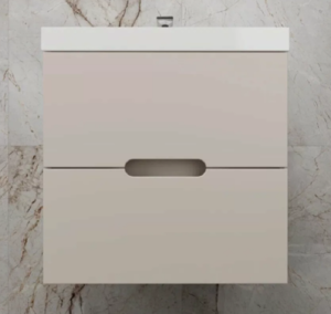 Изображение товара Тумба под раковину Style Line Матис 60 ЛС-00002310, 60 см подвесная, крем