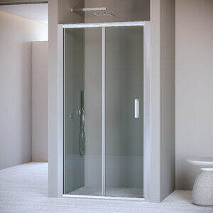 Изображение товара Душевая дверь в нишу RGW Passage PA-21 06082110-11, 100 см, стекло прозрачное, профиль хром