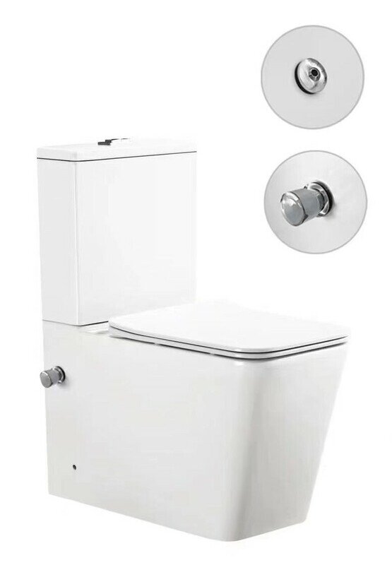 Изображение товара Унитаз SantiLine SL-5017SM-BD бесободковый с функцией биде