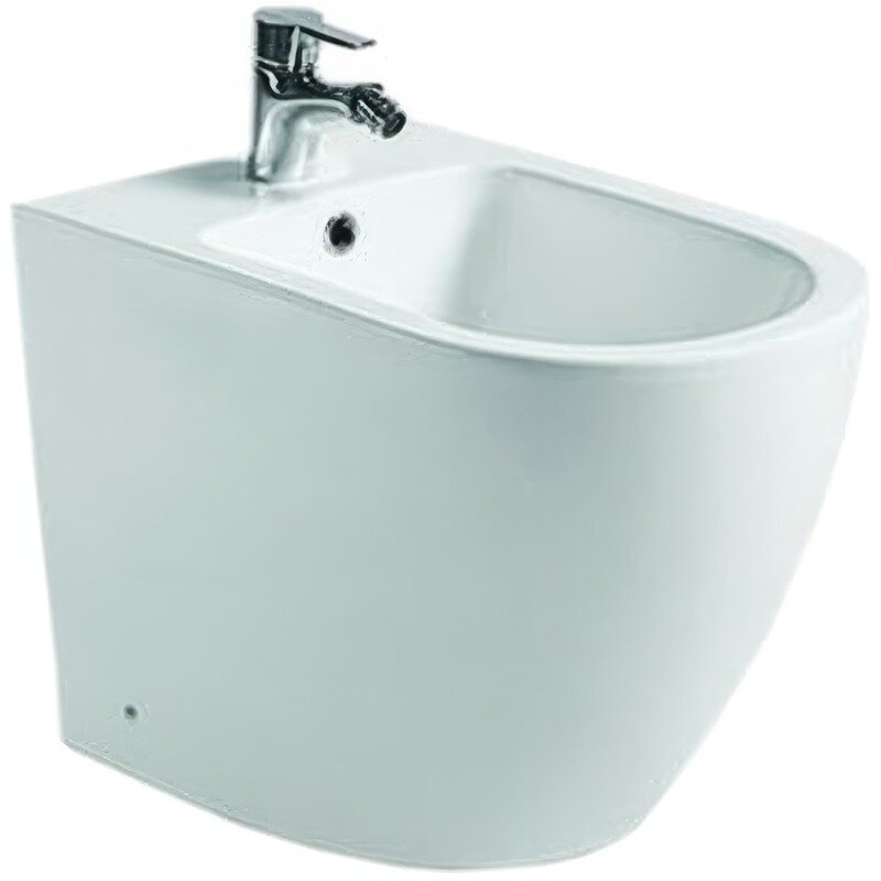 Изображение товара Напольное биде SantiLine SL-5051 из фаянса для кабинета или ванной комнаты