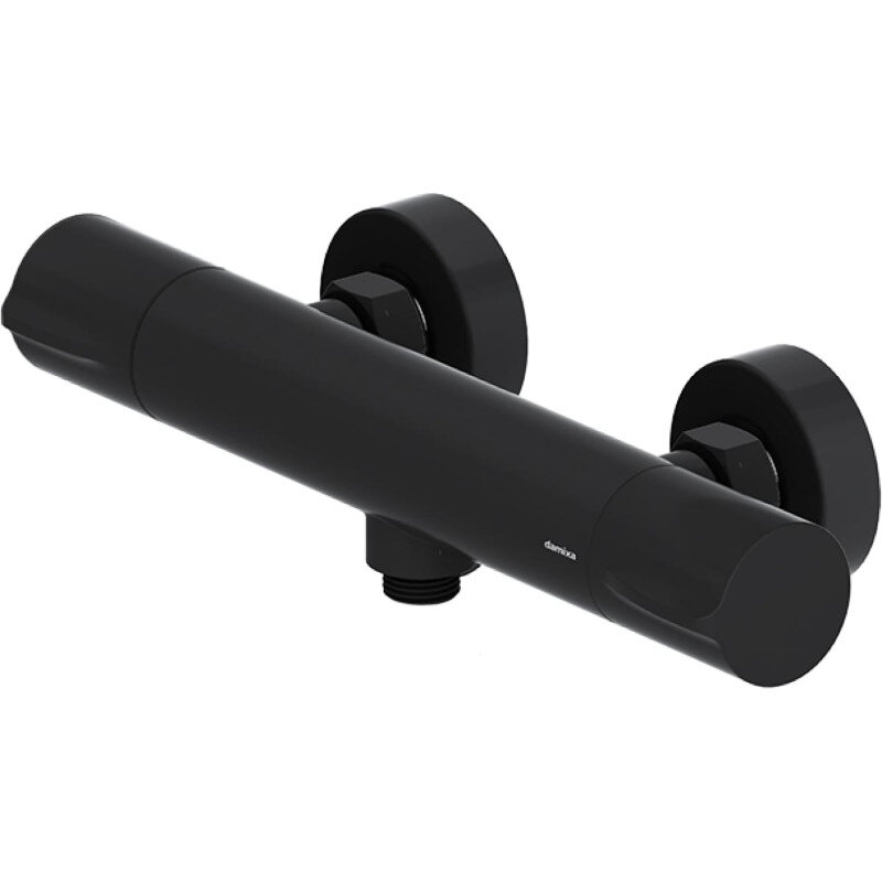 Изображение товара Смеситель для душа Damixa Scandinavian Pure 366000300 с термостатом, цвет черный матовый