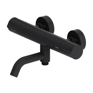 Изображение товара Смеситель для ванны и душа Damixa Scandinavian Pure 363000300, термостатический, цвет черный матовый