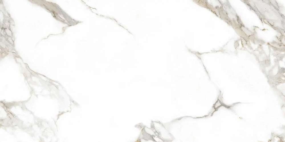 Изображение товара Керамогранит Goldis Tile Carrera 120x60 см белый бежевый полированный ректифицированный