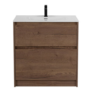 Изображение товара Тумба под раковину BelBagno Kraft 100 напольная Rovere Tabacco Италия