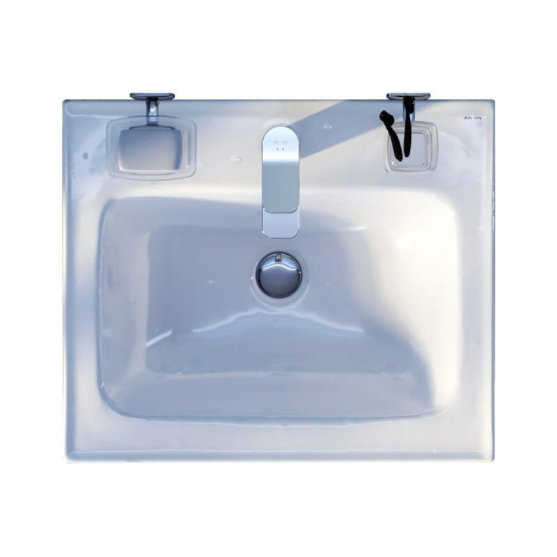 Изображение товара Раковина мебельная Am.Pm X-Joy M85AWCC0552WG64, 55 см, керамика, цвет белый Изображение товара Раковина мебельная Am.Pm X-Joy M85AWCC0552WG64, 55 см, керамика, цвет белый