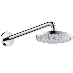 Изображение товара Верхний душ Hansgrohe Raindance 27471000, 18х18 см, 1 режим струи, с держателем, хром