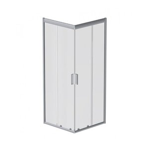 Изображение товара Душевой уголок Am.Pm Gem, 90 x 90 см, стекло прозрачное, профиль серебро матовое, W90G-403-090MT