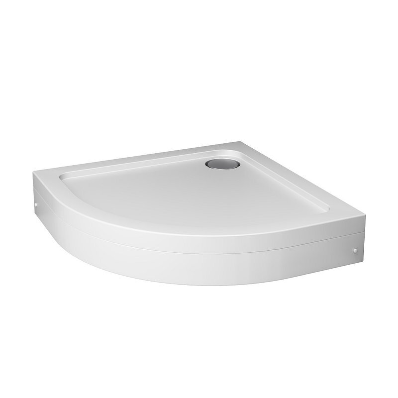 Изображение товара Душевой поддон Am.Pm X-Joy W88T-205-090W64 Twin Slide 90 х 90 см, четверть круга, цвет белый