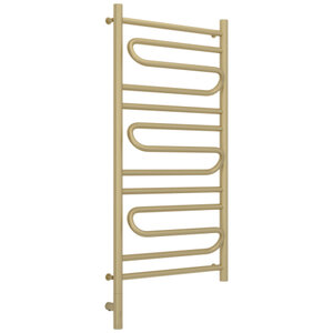 Изображение товара Полотенцесушитель электрический Сунержа Элегия 3.0, высота 100 см, ширина 50 см, диммер слева/справа, цвет матовая шампань, 022-5818-1050/022-5819-1050