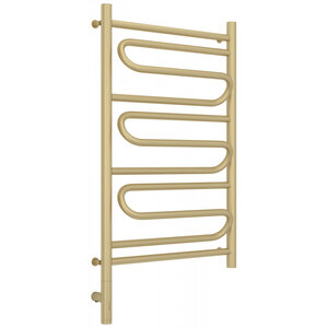 Изображение товара Полотенцесушитель электрический Сунержа Элегия 3.0, высота 80 см, ширина 50 см, диммер слева/справа, цвет матовая шампань, 022-5818-8050/022-5819-8050