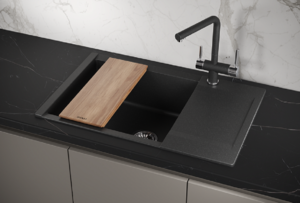 Изображение товара Кухонная мойка Granula Estetica ES-7807 черного цвета