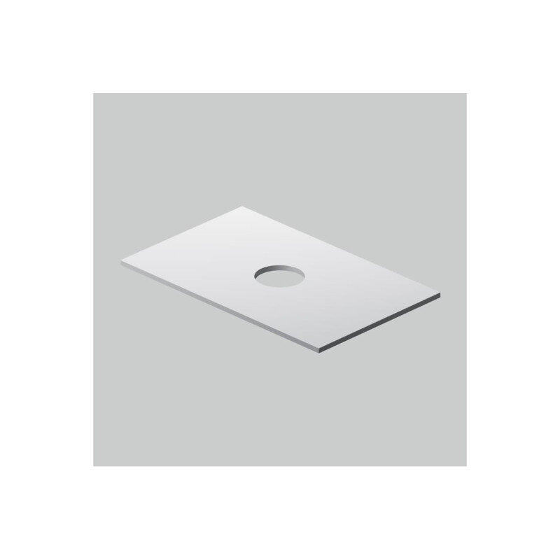 Изображение товара Столешница Am.Pm Func Universal 80 см белая глянцевая для ванной комнаты