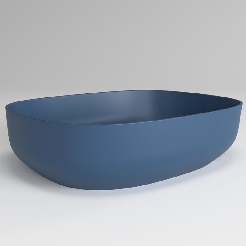 Изображение товара Раковина Plumberia VELOMA OVAL BDT Blu Denim