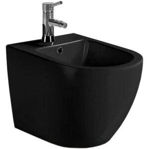 Изображение товара Биде подвесное SantiLine, цвет черный матовый, SL-5058MB