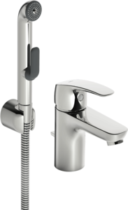 Изображение товара Смеситель Oras Safira 1008 для раковины с гигиеническим душем