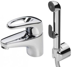 Изображение товара Смеситель Oras Safira 1012 для раковины с гигиеническим душем