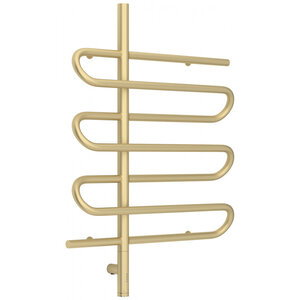 Изображение товара Полотенцесушитель электрический Сунержа Эпатаж 3.0, высота 80 см, ширина 60 см, диммер слева/справа, цвет матовая шампань, 022-5850-8060/022-5851-8060