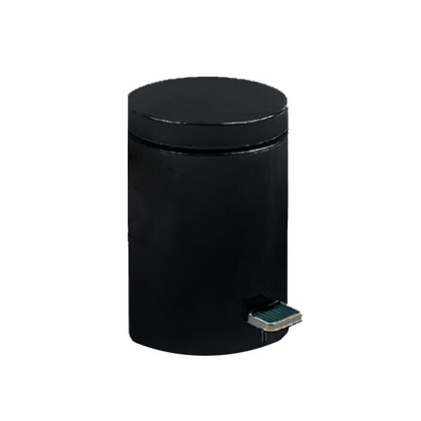 Изображение товара Корзина для мусора Nofer с педалью 12 л черный матовый Испания