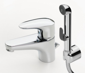 Изображение товара Смеситель Oras Vega 1806 для раковины с гигиеническим душем