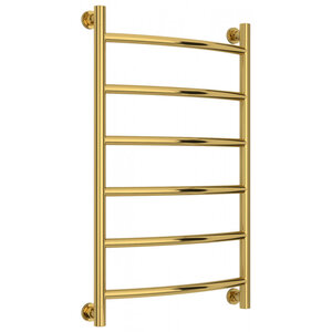 Изображение товара Полотенцесушитель водяной Сунержа Галант+, высота 80 см, ширина 50 см, универсальное подключение, цвет золото, 03-0200-8050