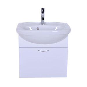 Изображение товара Тумба с раковиной Orange Лайт, подвесная, белая, LRA-45TUW+RA