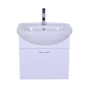 Изображение товара Тумба с раковиной Orange Лайт, подвесная, белая, LRA-50TUW+RA