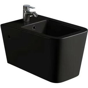 Изображение товара Биде подвесное SantiLine, цвет черный матовый, SL-5054MB