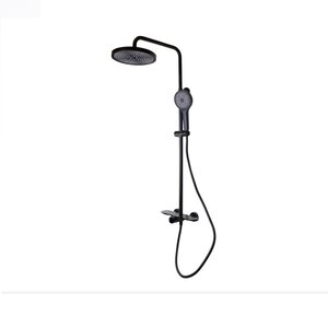 Изображение товара Душевая система Bronze De Luxe Icon, черный матовый, 80112CB