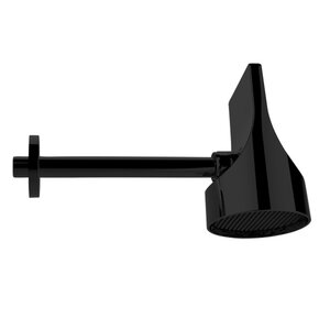 Изображение товара Верхний душ Bossini Apice HH1000.073, поворотный, цвет черный матовый