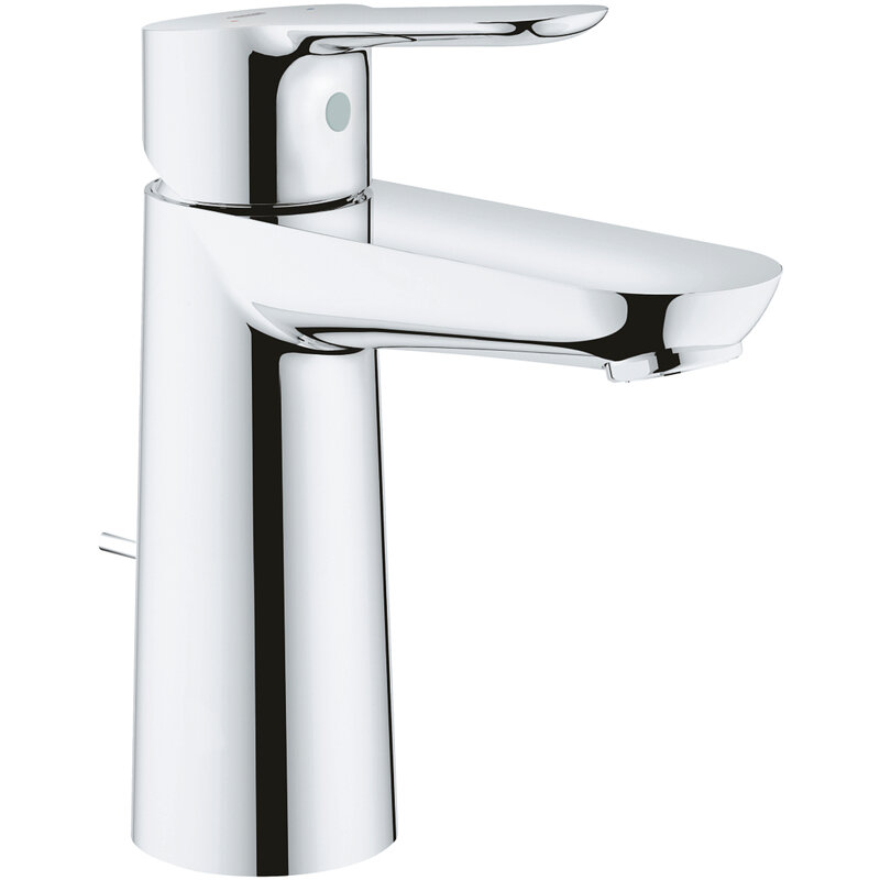 Изображение товара Смеситель для раковины Grohe BauEdge модель 23758000 хром с однорычажным управлением