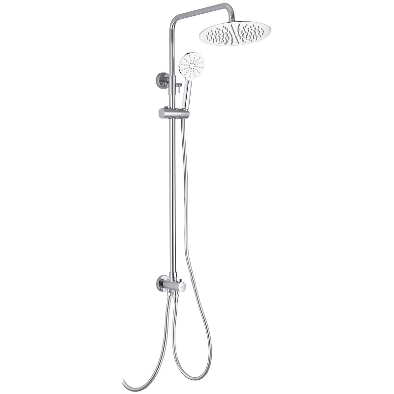 Изображение товара Душевой гарнитур Aquatek Reno с 3 режимами, хром, высота регулируется
