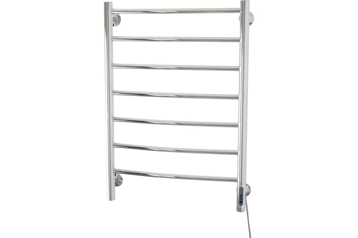 Изображение товара Электрический полотенцесушитель Domoterm Калипсо П7 EK R 50x75 см с таймером и регулятором Изображение товара Электрический полотенцесушитель Domoterm Калипсо П7 EK R 50x75 см с таймером и регулятором