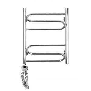 Изображение товара Полотенцесушитель электрический Domoterm Офелия П6, ширина 40 см высота 50 см, ТЭН справа/слева, с таймером, хром, Офелия П6 400x500 EL/Офелия П6 400x500 ER