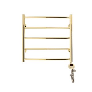 Изображение товара Электрический полотенцесушитель Domoterm Калипсо П5 золото 50x50 см с таймером