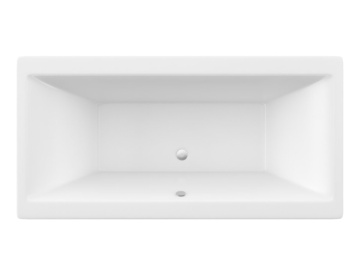 Изображение товара Акриловая ванна Excellent Pryzmat 180x80 см, белая, Польша, с 20-летней гарантией