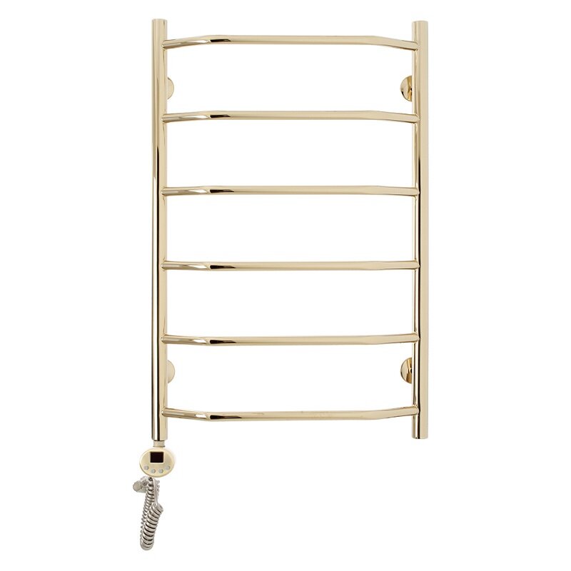Изображение товара Электрический полотенцесушитель Domoterm Лаура П6 50x80 см золото с таймером и ТЭНом