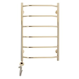 Изображение товара Электрический полотенцесушитель Domoterm Лаура П6 50x80 см золото с таймером и ТЭНом