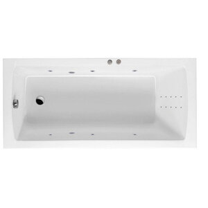 Изображение товара Ванна гидромассажная Excellent Aquaria Line Nano 140 x 70 см, цвет белый/хром, WAEX.AQU14.LINENANO.CR