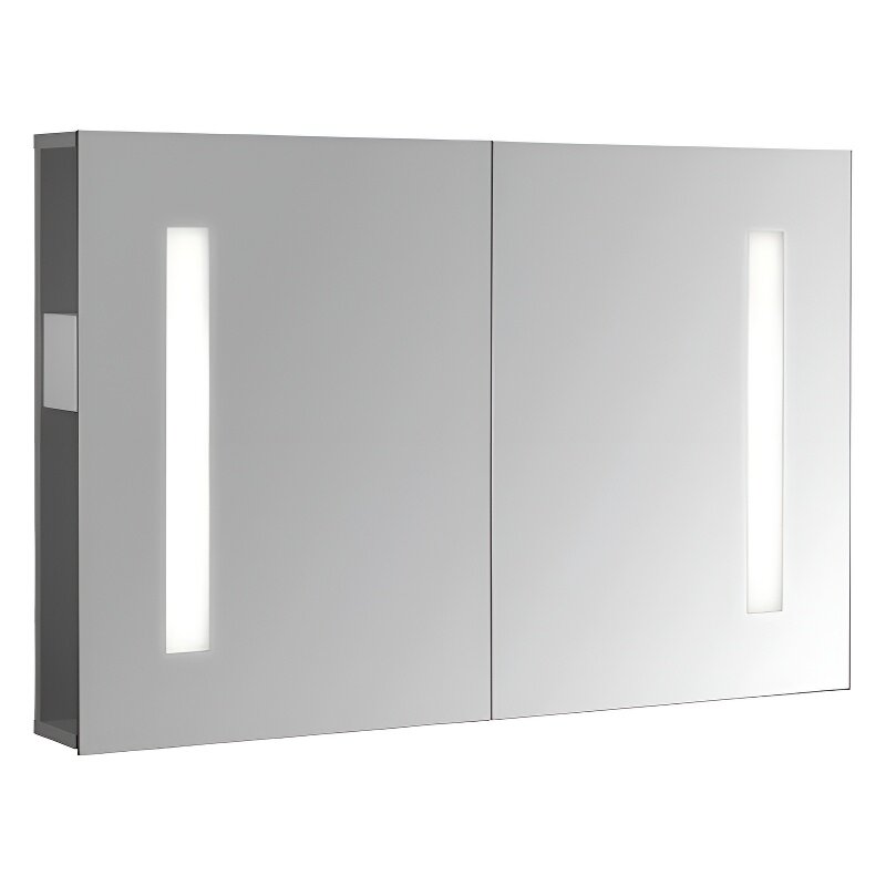Изображение товара Зеркальный шкаф Jacob Delafon Rythmik EB1062DRU-NF с подсветкой, 100 см