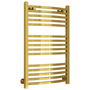 Изображение товара Полотенцесушитель водяной Сунержа Аркус, высота 80 см, ширина 50 см, универсальное подключение, цвет золото, 03-0251-8050