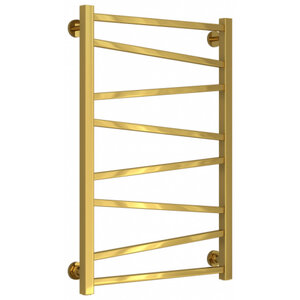 Изображение товара Полотенцесушитель водяной Сунержа Сирокко, высота 80 см, ширина 50 см, универсальное подключение, цвет золото, 03-0253-8050