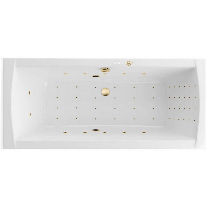 Изображение товара Ванна Aquaria Lux Nano 180x80 с гидромассажем