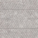 Керамическая плитка Venis Coral 100330297 Spiga Acero 45 x 120 см, серый - фото 1