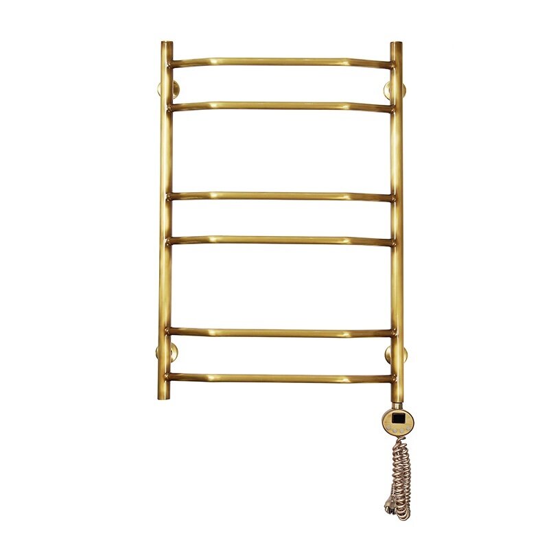 Изображение товара Электрический полотенцесушитель Domoterm Лаура П6 600x800 античная бронза с таймером